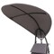 Deko Living Outdoor Patio Lounge Chair with Canopy COP20203 - alternate 2